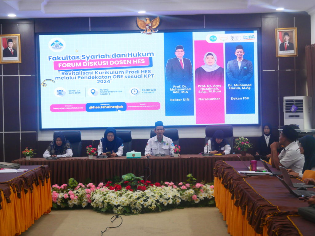 Prodi HES UIN Raden Fatah Revitalisasi Kurikulum Lewat Pendekatan OBE Sesuai KPT 2024