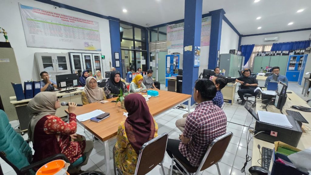 OPTIMALISASI KINERJA: FAKULTAS SYARI’AH DAN HUKUM UIN RADEN FATAH SUSUN ULANG TUGAS ASN TENAGA KEPENDIDIKAN